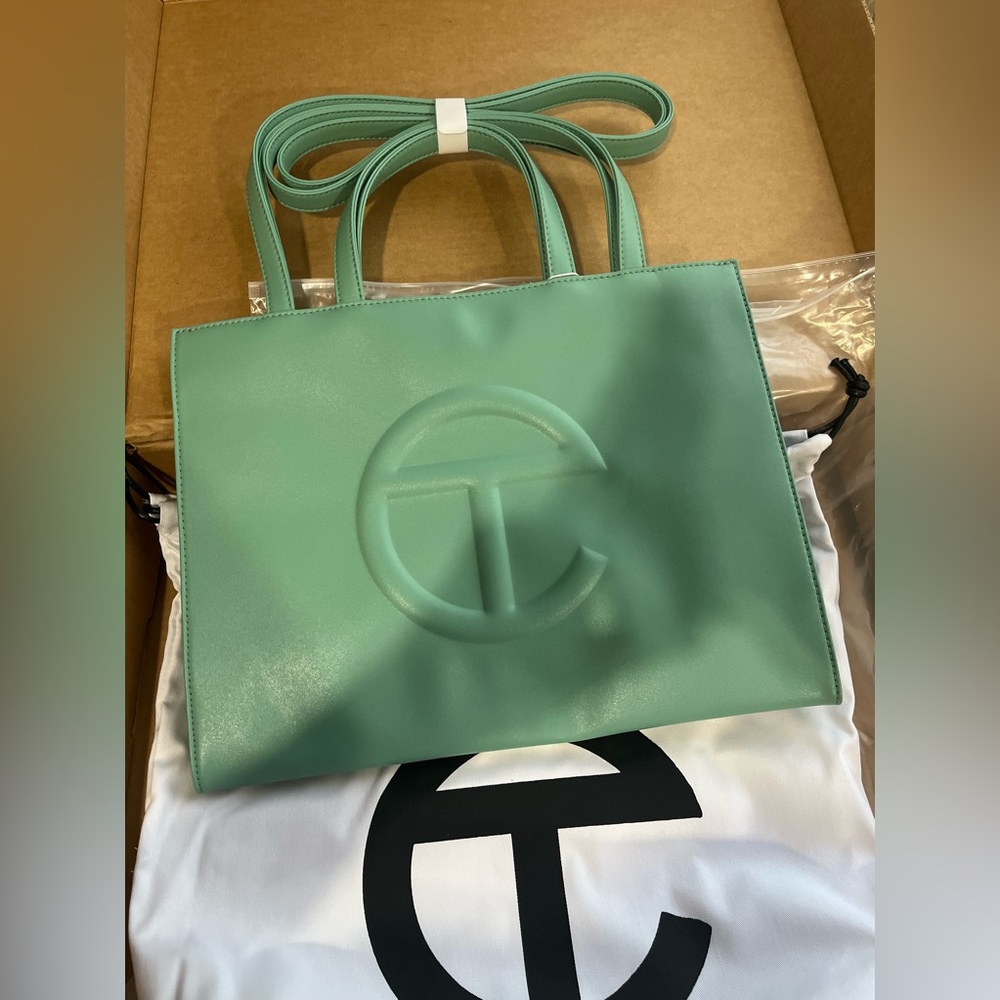 Womens Sage Green Medium Telfar Bag